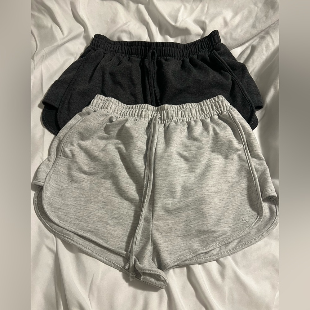 2 pairs of sport shorts size medium